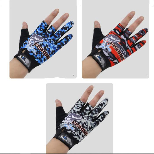 2 pairs Spring and summer printed gloves