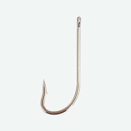 500pcs Straight handle with hole and barbed fishhook