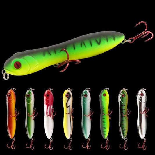 2pc  10.5cm 15.8g top water pencil lure