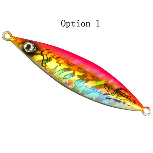 2pcs 20/40/60/80/100/120/150/200g metal Jig lures without Hook