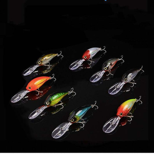 10 pcs  22g/7cm Big  Crankbait Lures suitable for both seawater and Fresh water