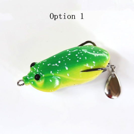 5 pcs of 6cm 13g frog-shaped lure soft bait
